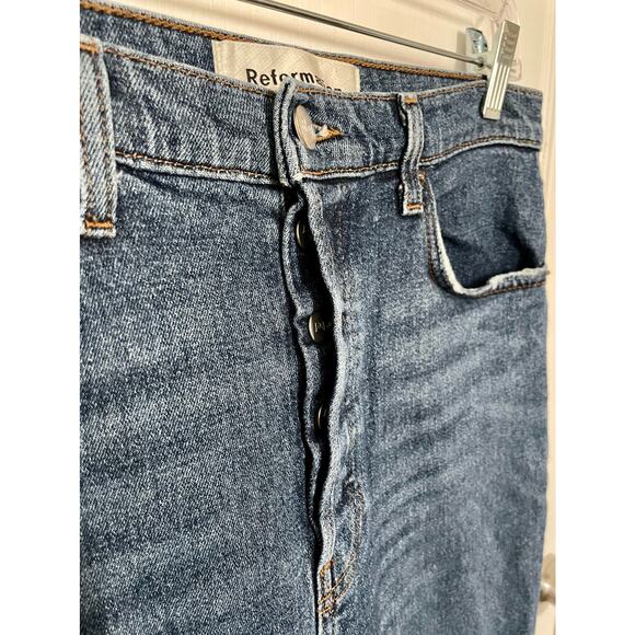 Reformation Serena High Skinny Jeans Kasai Wash Size 29 - Picture 5 of 11